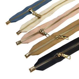 Dây khoá kéo 2 chiều có chốt chặn may túi ví 30/40/50/60cm