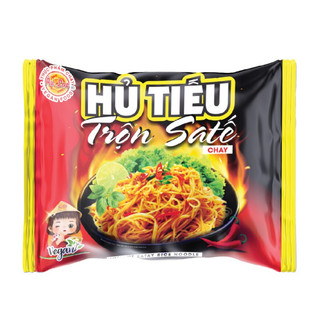 Hủ tiếu trộn sa tế chay 75g âu lạc gói