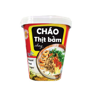Cháo thịt bằm chay âu lạc 56g ly