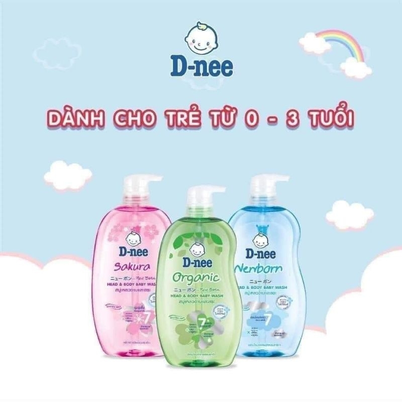 Sữa Tắm Dnee Kids Thái Chính Hãng