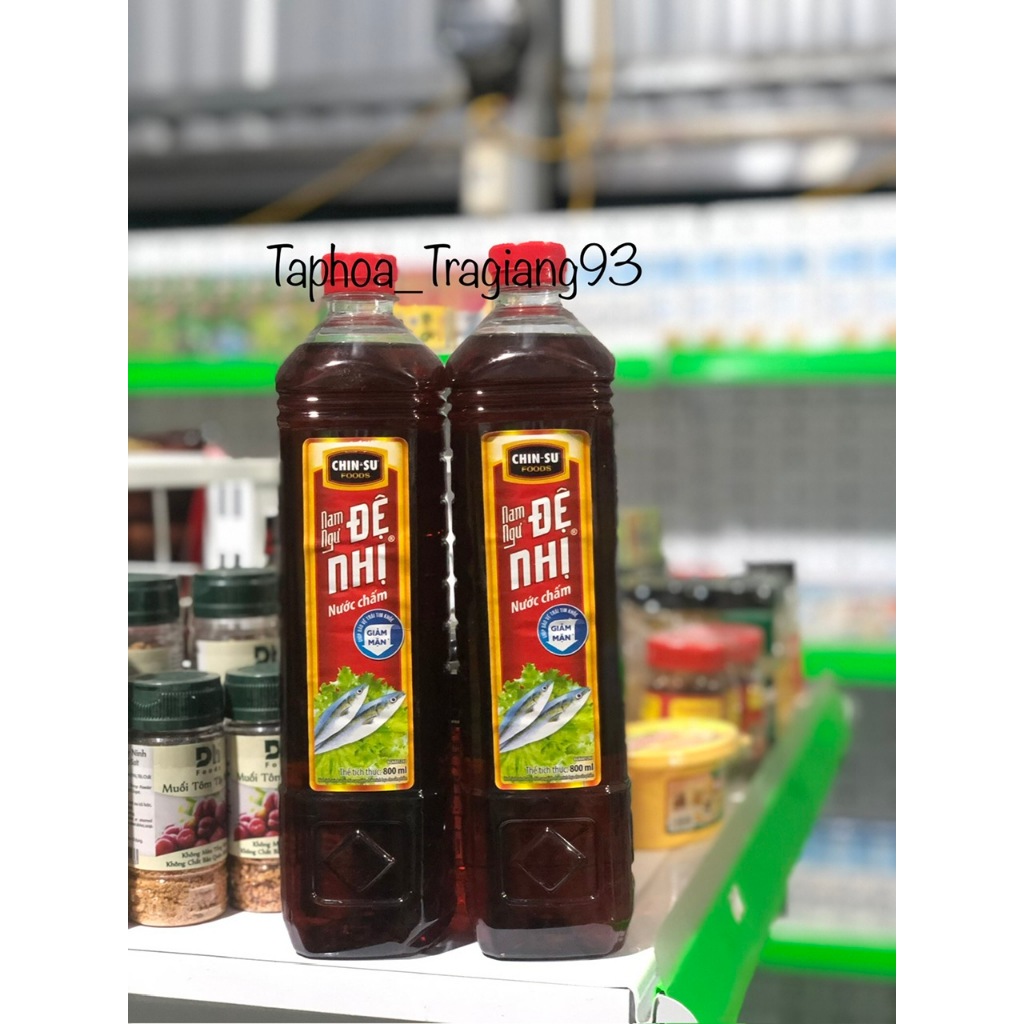 Nước Mắm Nam Ngư Đệ Nhị Chai 800ml