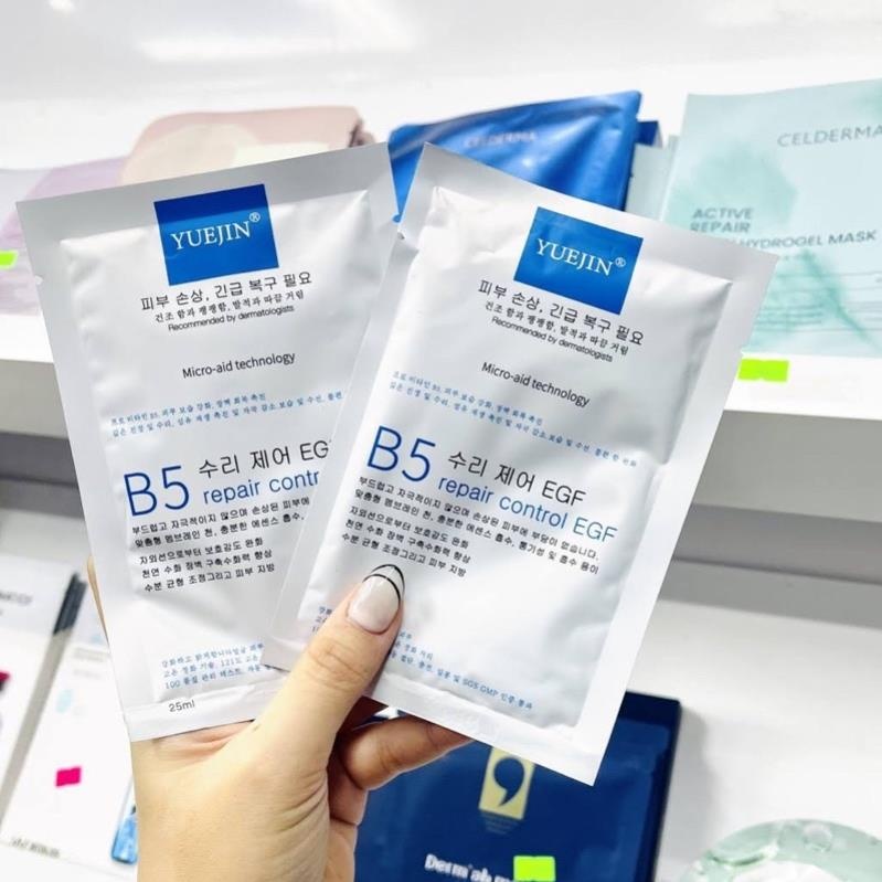 Mặt nạ B5 Repair Control EGF YUEJIN Phục hồi, cấp ẩm da , nâng cơ ngừa lão hóa và nếp nhăn / Subeo Beauty