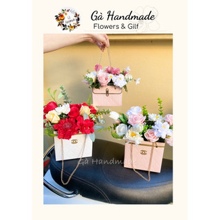 Giỏ sáp lụa hottrend 2023 làm quà tặng thầy cô giáo, khai trương, sinh nhật kỉ niệm, tặng mẹ