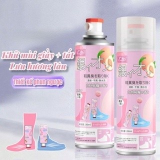 Chai xịt khử mùi giày dép, xịt khử mùi hôi chân