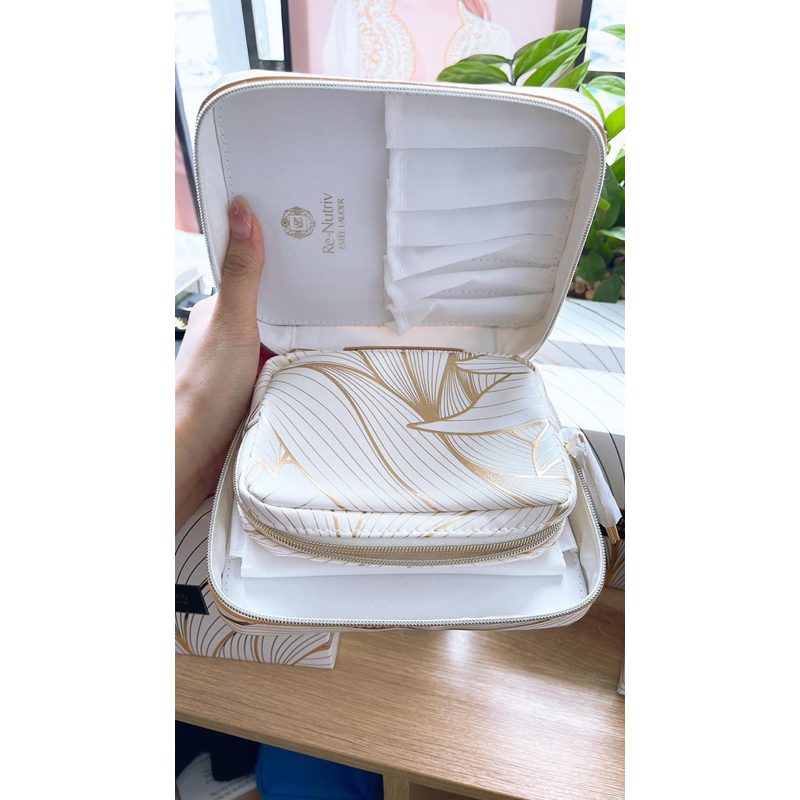 Set 2 túi gift Es.tee Lauder đựng đồ makeup