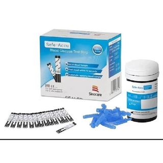 Que Thử Đường Huyết Sinocare Safe- Accu Lọ 25 Que