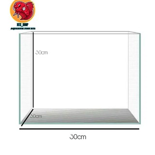 Bể cá cảnh mini kích thước 30-30-30 decol bàn học và bàn làm việc.