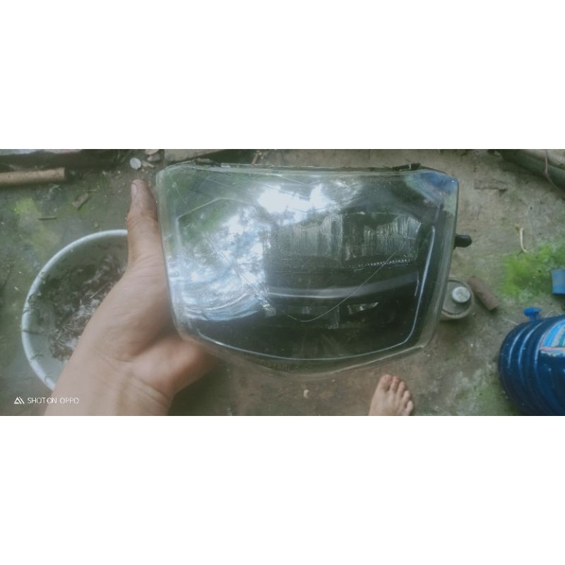 Đầu đèn hai tầng xe wave tháo xe