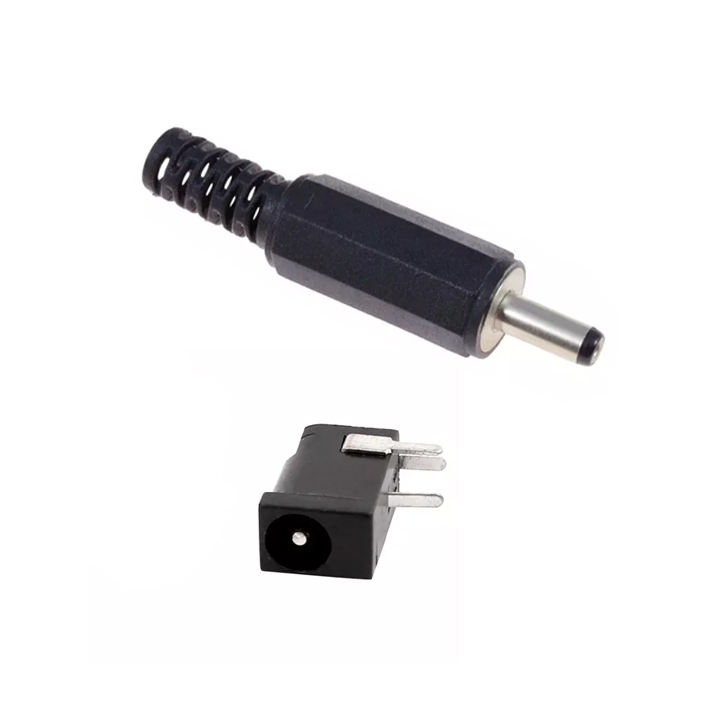 Combo 10 Jack DC Jack DC 3.5x1.3mm (5 Cái - 5 Đực)