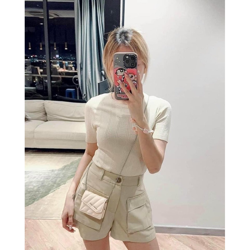 Ví CK mini fullbox kèm dây đeo chéo