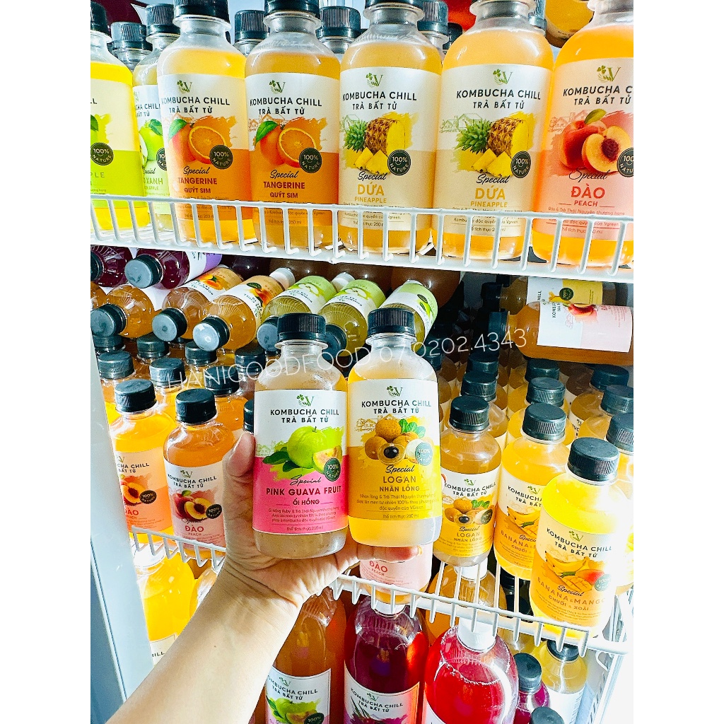 TRÀ VKOMBUCHA CHILL 250ml/chai