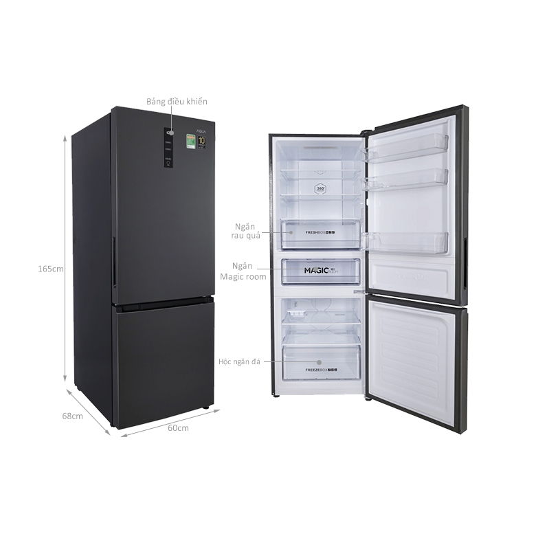 Tủ lạnh Aqua Inverter 317L AQR-B339MA