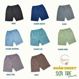 Quần short đùi thương hiệu Luxry từ vải sợi tre cho bé từ 18 tháng đến 11 tuổi