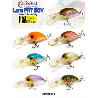 COMBO 2 CON MỒI CÂU LURE FATBOY 3.8G