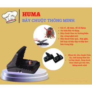 Bẫy chuột thông minh thế hệ mới, bẫy chuột kèm lò xo đàn hồi với độ nhạy cao.