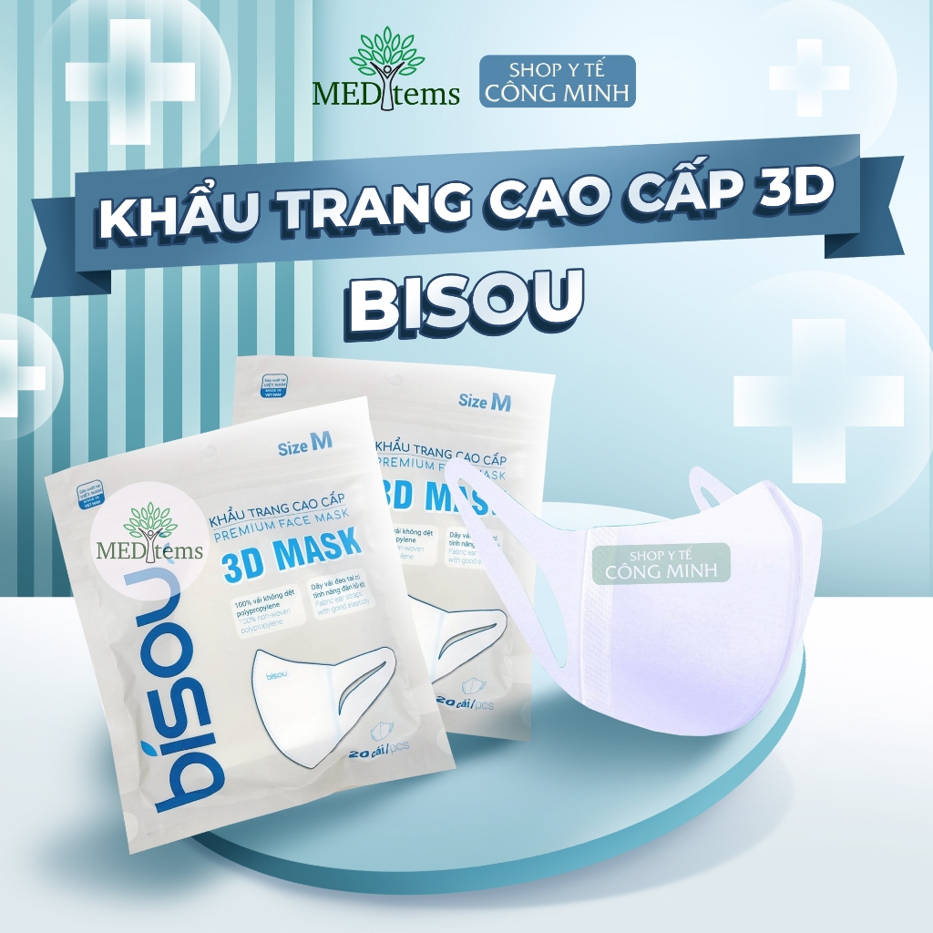 Khẩu trang 3D Bisou