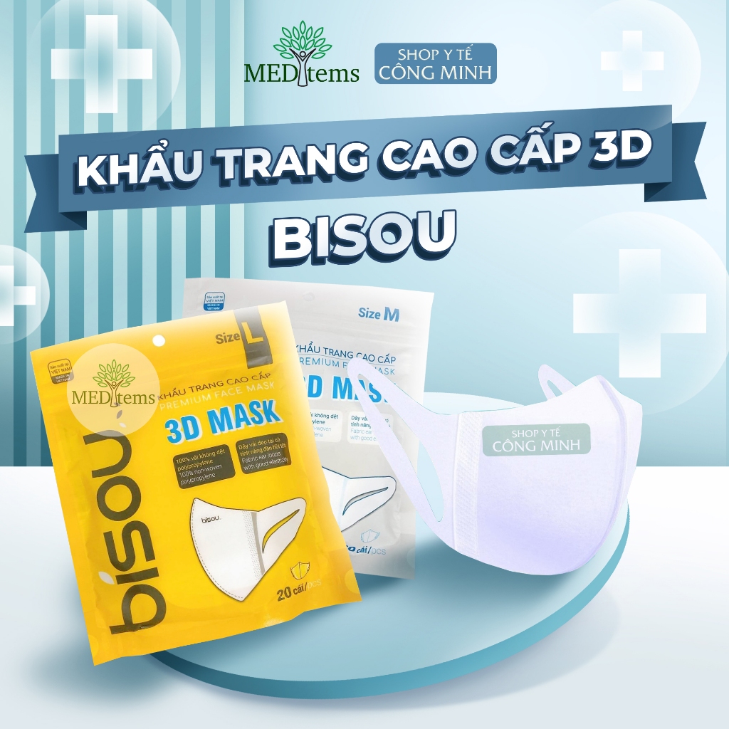 Khẩu trang 3D Bisou