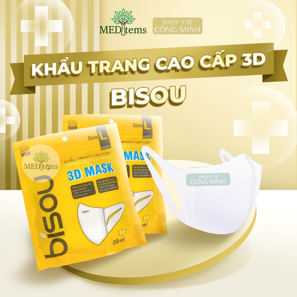 Khẩu trang 3D Bisou