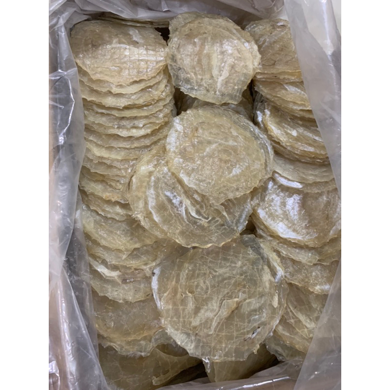500gram khô cá bóng bò ép tròn loại 1