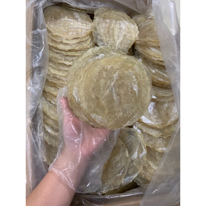 500gram khô cá bóng bò ép tròn loại 1