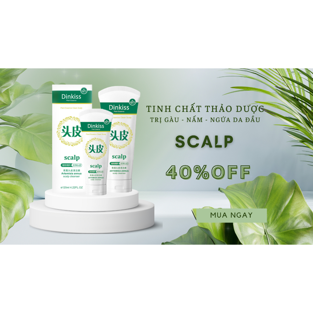 Tinh chất thảo dược cho tóc gàu Scalp