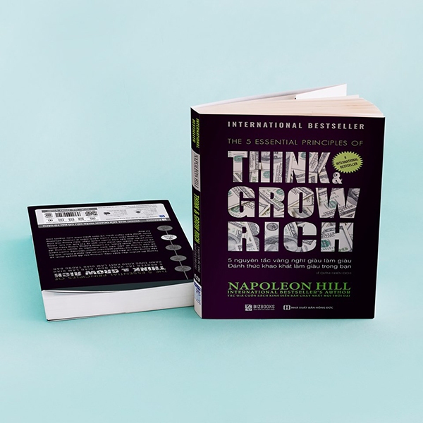 Sách 5 Nguyên Tắc Vàng Nghĩ Giàu Làm Giàu - Đánh Thức Khao Khát Làm Giàu Trong Bạn Phát triển bản thân Newbooks