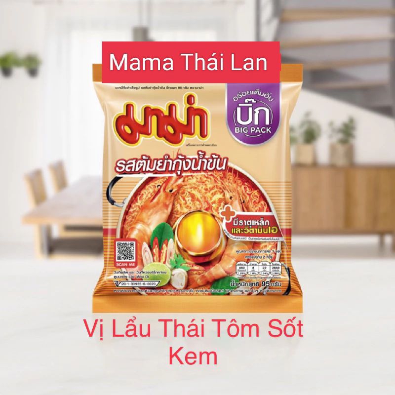 Mì gói Mama 95gram Thái Lan