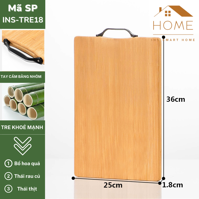 Thớt Gỗ Tre Dùng Làm Bánh, Thớt Kháng Khuẩn Không Mùn Chống Nấm Mốc, Phù Hợp Với 85% Gia Đình Việt