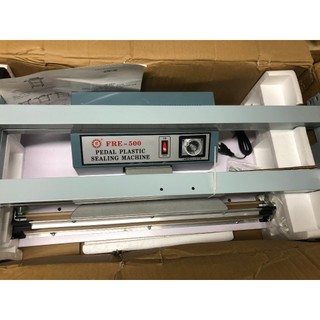 Máy hàn miệng túi dập chân FRE400