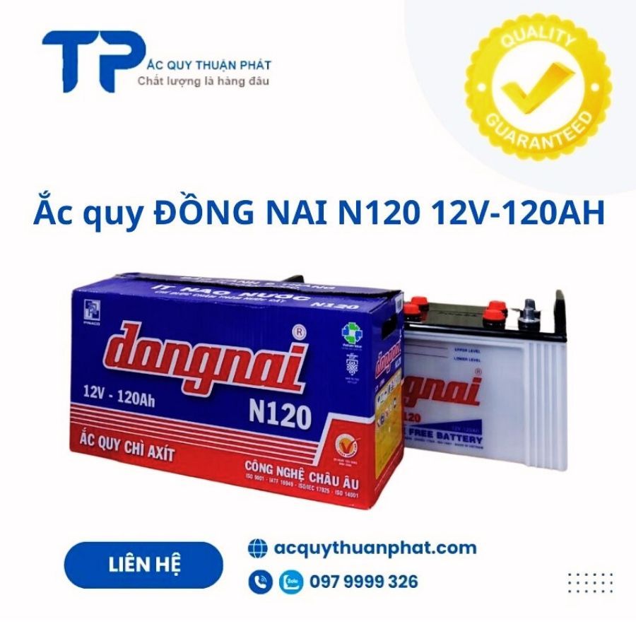 bình ắc quy đồng nai N120 12V-120ah