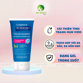 Sữa rửa mặt Compliment No Problem 3in1 200ml