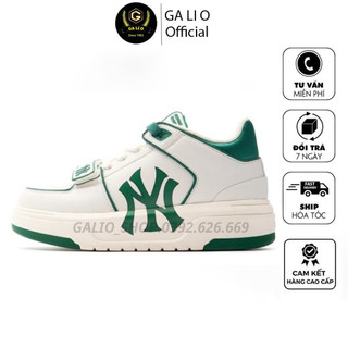 Giày mlb chunky liner mid new york yankees white green - bản cao cấp | fullbox galio_shop