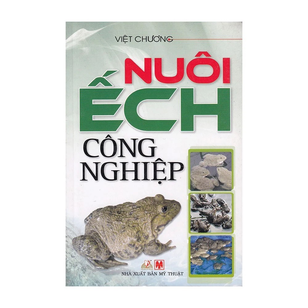 Sách - Nuôi Ếch Công Nghiệp - Vanlangbooks