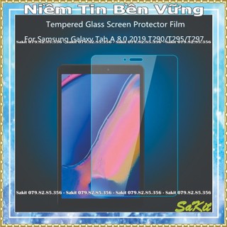 Kính cường lực full màn hình máy tính bảng samsung tab A 8 inch ( SM- t290- t295- t297) 2019.
