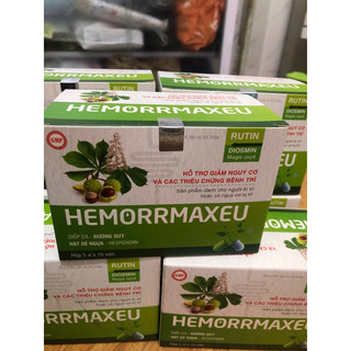 Trĩ- Hemorrmaxeu: hỗ trợ giảm các triệu chứng và phòng bệnh về trĩ