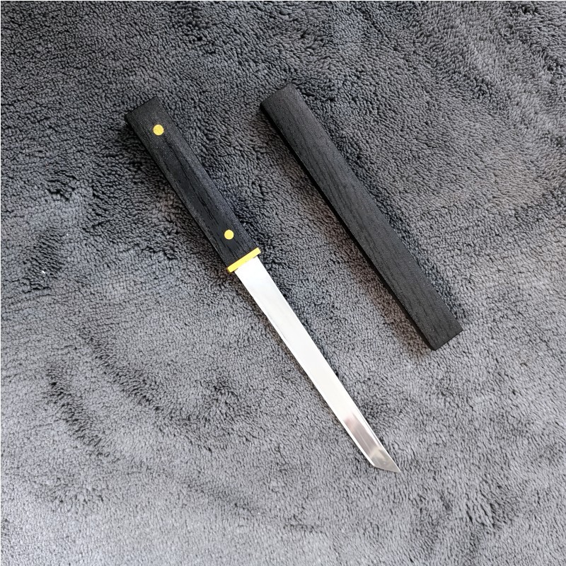 Dao Tanto Mini Nhật Bản Gọt Hoa Quả, Thái Sashimi Lưỡi nhỏ siêu bén Thép Không Gỉ dễ dàng mang đi dao dài 20cm.