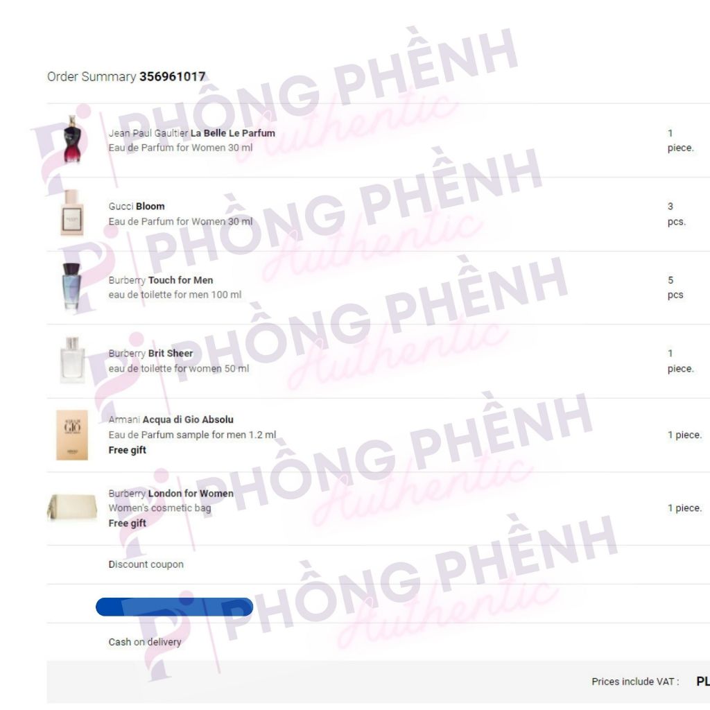 NƯỚC HOA NỮ GUCCI BLOOM HỒNG EDP 30ML FULL BOX