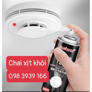 Chai xịt khói dùng thử đầu báo khói trong PCCC