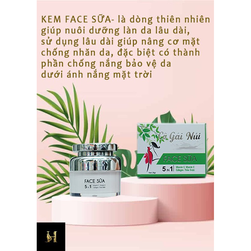 📌 Kem face sữa Cô Gái Núi