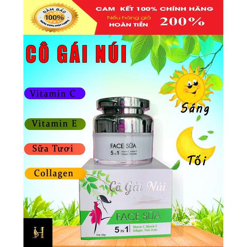 📌 Kem face sữa Cô Gái Núi