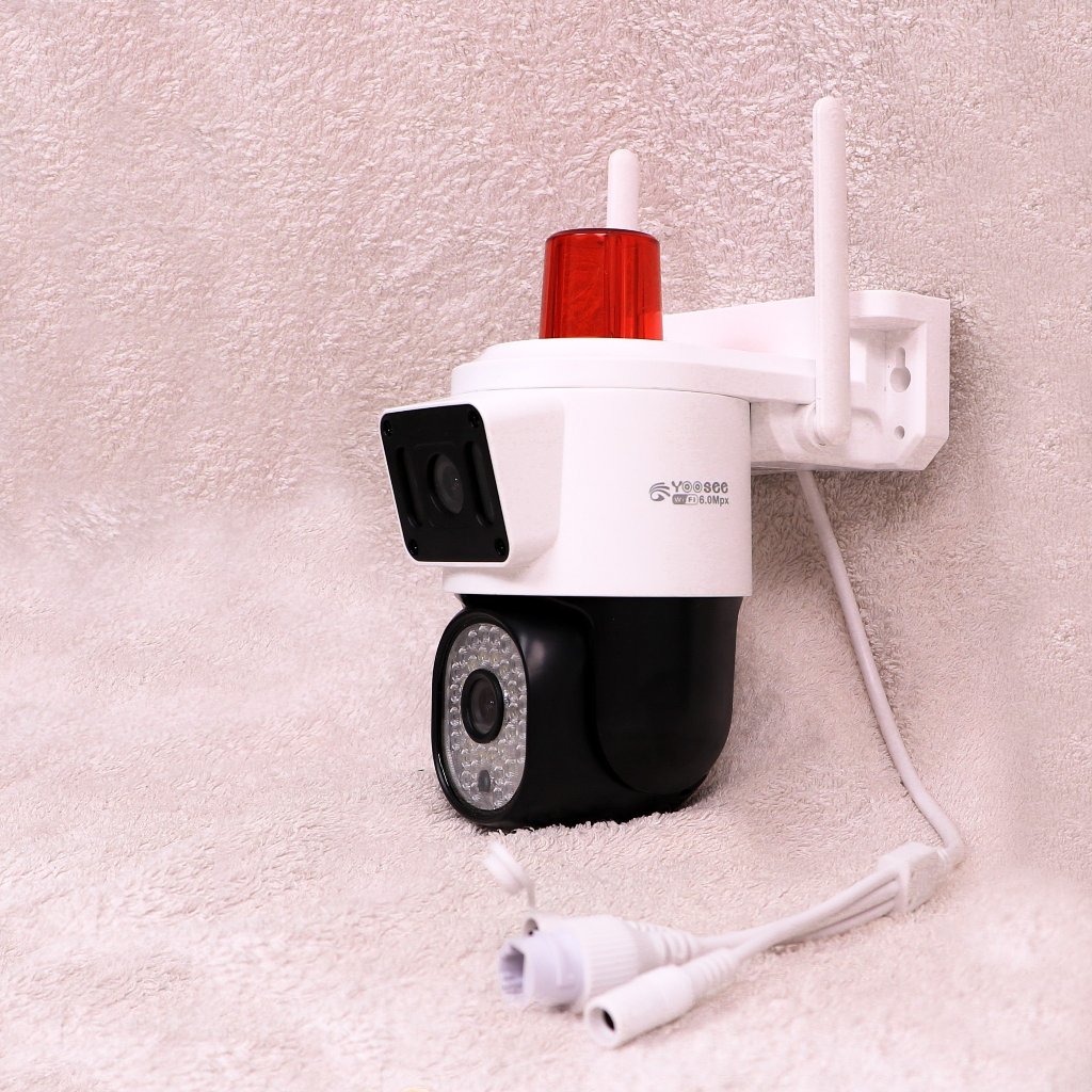 CAMERA YOOSEE 2 MẮT TÍCH HỢP ĐÈN CHỚP SÁNG, XEM 2 MÀN HÌNH, BẢO HÀNH CHÍNH HÃNG 1 NĂM