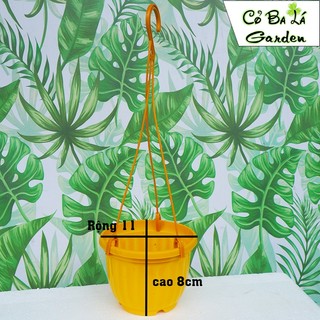 Chậu Treo hình quả bí (size nhỏ 11x8)
