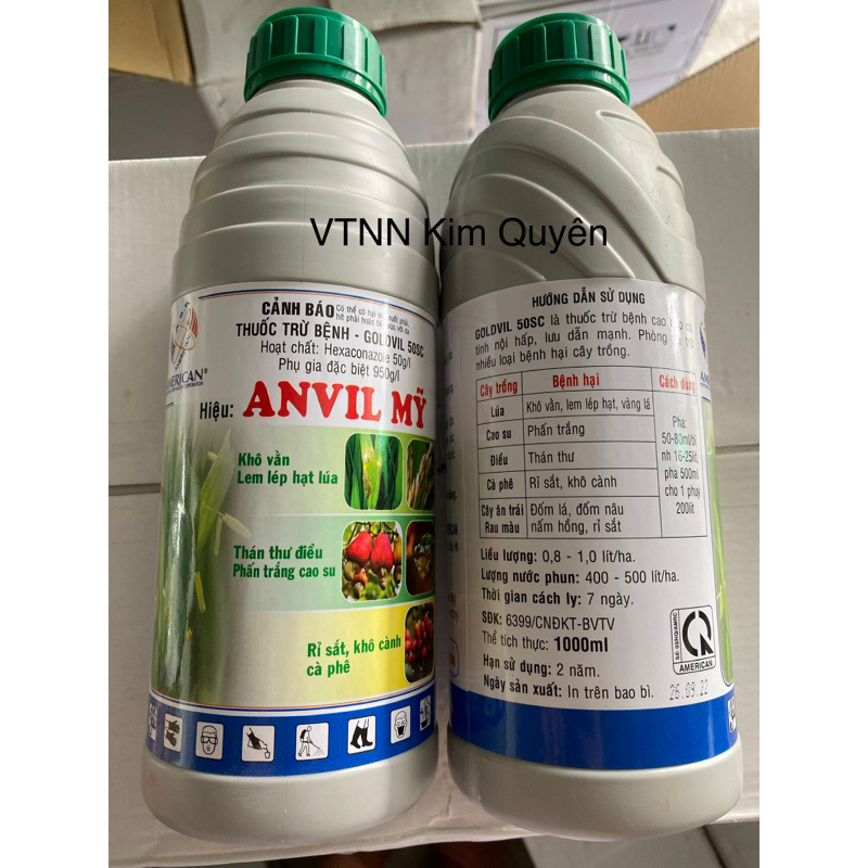 Anvil Mỹ ( hexaconazole 50g/l)