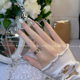 Nail box đính đá
