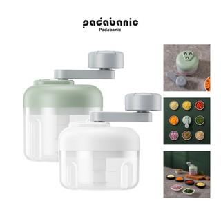   Ba Tốc Độ Xay  Máy Xay Tỏi Ớt Mini Padabanic 006-005  Bằng Tay-Máy Xay Thịt Dung Tích 250ml 