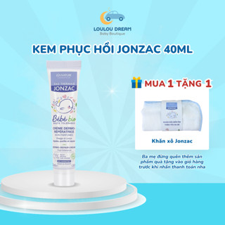 Kem dưỡng ẩm hữu cơ phục hồi da, ngừa hăm, giảm ngứa do rôm sảy cho bé Eau Thermale Jonzac