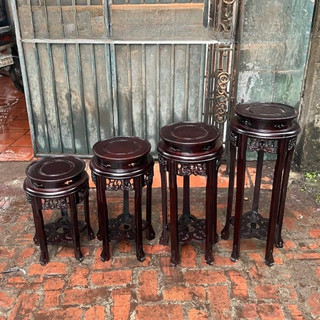 Đôn tròn đôn phượng tròn đê kỷ phượng tròn kê đồ trangg trí nhà cửa gỗ giác
