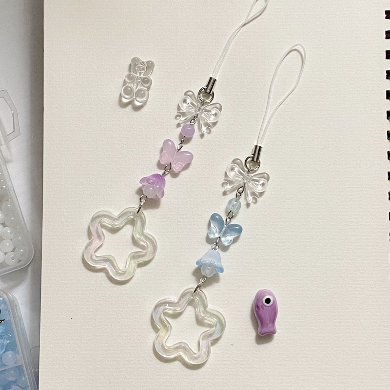 Keyring nhà gee handmade