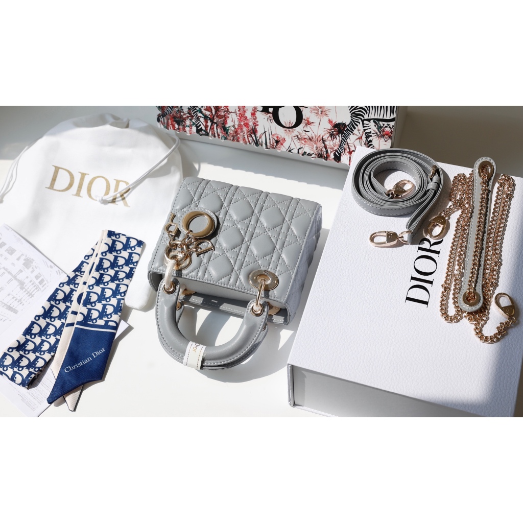 TÚI CD LADY SZ17 TAG VÀNG