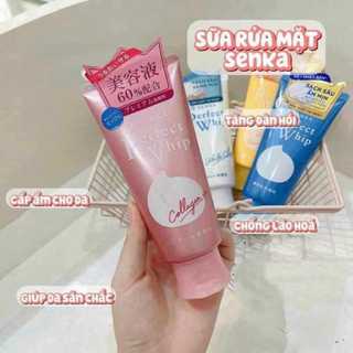 Full bộ sữa rửa mặt Senka Perfect Whip